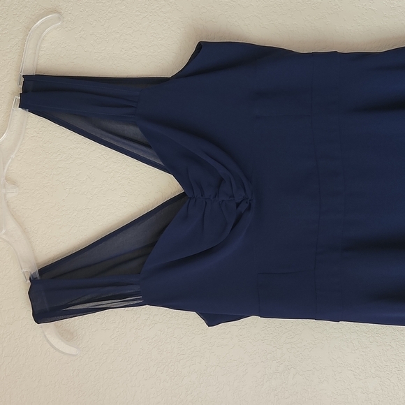 Modcloth Navy Dress Size Medium - Picture 2 of 7